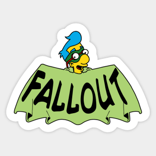 Nuclear boy Sticker